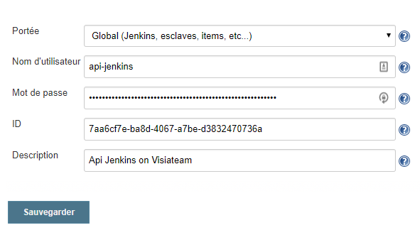 Jenkins Credentials
